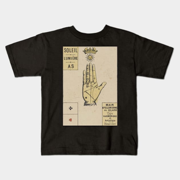 French Tarot Kids T-Shirt by bluespecsstudio